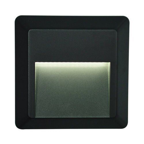  צמוד קיר שחור LOTUS-S 2W IP65 3CCT 