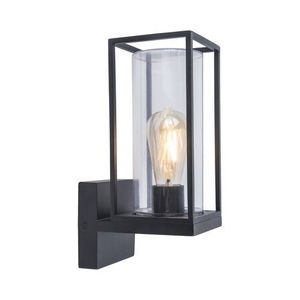  צמוד קיר שחור FLAIR LUTEC E27 MAX 40W IP44 