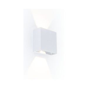  צמוד קיר לבן GEMINI-BEAM UP&DOWN LUTEC 10W IP54 אור חם 