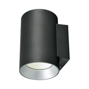  צמוד קיר שחור SYLVANIA UP&DOWN 38W IP65 אור חם 