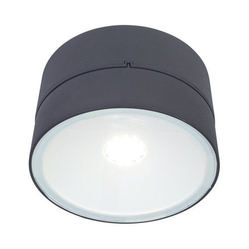  צמוד קיר / תקרה אפור כהה TRUMPET LUTEC 16W IP54 אור ניטרלי 
