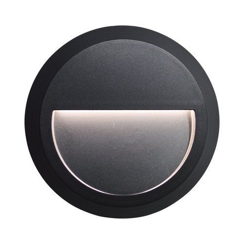  צמוד קיר שחור LOTUS-R 2W IP65 3CCT 