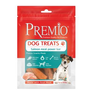 פרמיו חטיף אנרגיה עם בשר סלמון 100 גרם Premio Salmon Meat Power bar