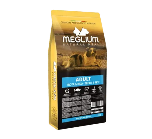 מגליום פורל לכלבים בוגרים Meglium Natural Meal Adu – תמונת מוצר ראשית