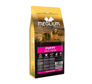 מגליום לגורי כלבים 14ק"ג Meglium Dog Puppy