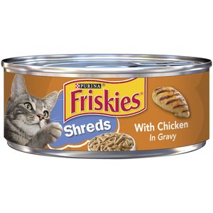 פריסקיז עוף ברוטב לחתול 156 גרם – Friskies Chicken in Gravey Canned