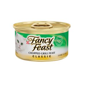 פנסי פיסט פטה גריל קצוץ מעדן לחתול 85 גרם – Fancy Feast Chopped Grill Chicken