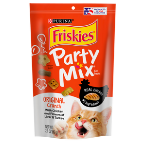 פריסקיז PARTY MIX חטיף לחתול אוריג