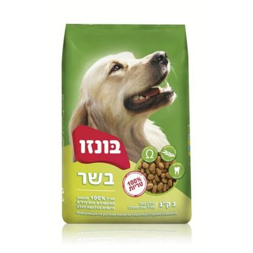 בונזו מזון לכלב בוגר – Bonzo Adult dog – תמונת מוצר ראשית