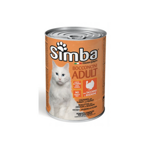 שימורי סימבה הודו וכליות לחתול 415 גרם – Simba Turkey & Kidney Canned