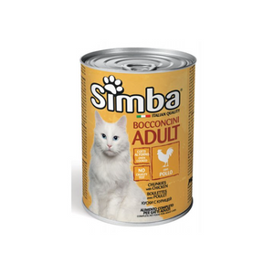 שימורי סימבה עוף לחתול 415 גרם – Simba Chicken Canned