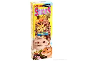 קיקי מארז זוג מקלות חטיף פירות לאוגרים 112 גרם Kiki Sticks Fruit For hamster