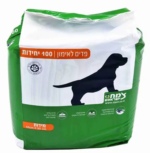 פדים לגורים לאימון ואילוף 100 יח' – תמונת מוצר ראשית