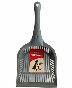 כף איסוף לחול גדולה ואיכותית סופר פטס Giant Cat Litter Scoop Super Pets