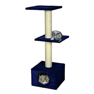 בית ומתקן גירוד לחתול 3 קומות דגם נלה – House and Cat Scratchers Three Story Nella Model
