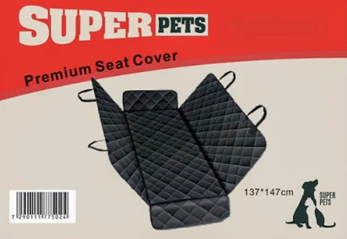 כיסוי איכותי למושב הרכב האחורי סופר פטס Super pets – תמונת מוצר ראשית