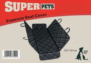 כיסוי איכותי למושב הרכב האחורי סופר פטס Super pets seatcover
