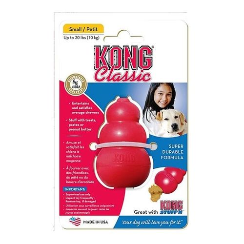 משחק לכלב קונג קלאסיק קטן – KONG Classic Small – תמונת מוצר ראשית