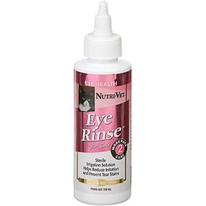 נוזל לניקוי עיניים לחתול 118 מ"ל – Nutri Vet Ear Cleanse for Cats