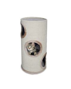 מגדל גירוד וטיפוס לחתול בעל 3 קומות דגם בלה – Three Floor Cat Scratcher and Climbing Tower Bella Model