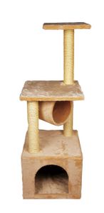 מתקן גרוד בית וגליל 3 קומות דגם אלכס – Three Story Scratcher with a House and Cylinder Model Alex