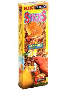 קיקי מקלות דבש תפוז בננה לכנר 60 גרם – Kiki Sticks Orange And Banana For Canaries