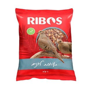 ריבוס מזון תערובת ליונים 1 ק"ג – Ribos Mixture for Pigeons