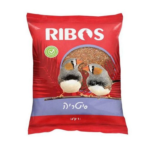 ריבוס מזון סיטריה אדומה לתוכים 1 ק