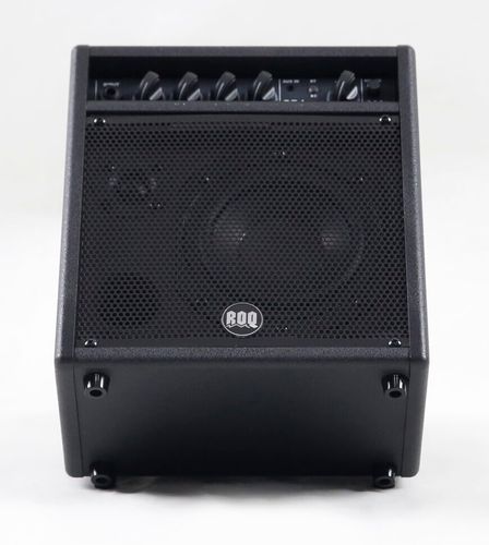 מגבר תופים אקטיבי ROQ Audio QDA25 - מגבר 25 וואט עם רמקול 5.5 אינץ', אקולייזר 3 פסים, בלוטות' וכניסות AUX לתופים אלקטרוניים וכלי נגינה