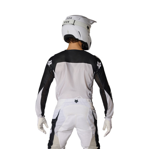 חליפת פוקס 180 לבן / שחור - FOX 180 AIR TAPER