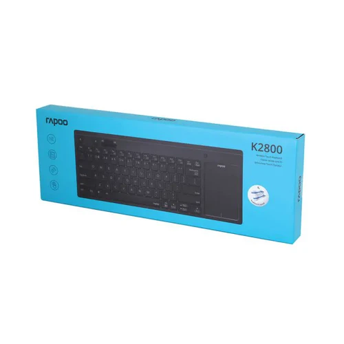 מקלדת אלחוטית מולטימדיה RAPOO K2800B מגע