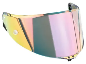 משקף צבעוני דגם AGV RACE3 RAINBOW