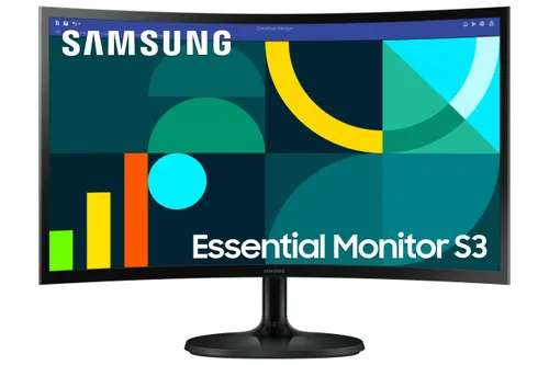 מסך מחשב Samsung Essential S3 S24D362GAM Full HD סמסונג
