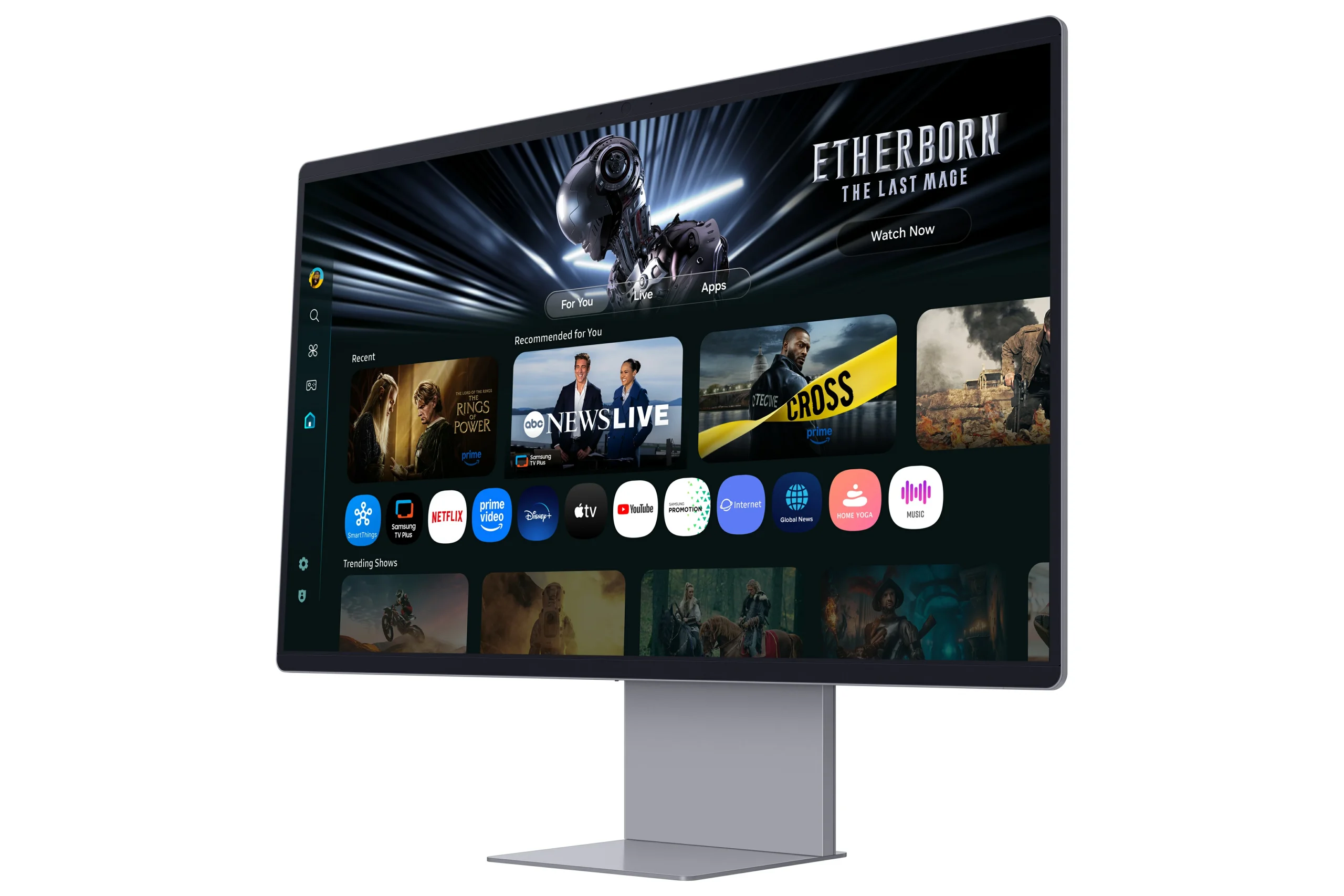 מסך מחשב Samsung Vision AI M90SF S32FM900SM 4K סמסונג