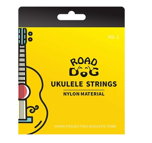 מיתרי ניילון איכותיים לאוקוללה ROAD DOG RD-1 בכיוון GCEA. מתאימים לאוקוללות 21-26 אינץ' עם צליל בולט ותחושת נגינה נוחה. קנה עכשיו!