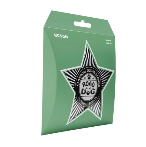 מיתרים RC50 לגיטרה קלאסית עם ציפוי PU פולימר מתקדם. ניילון קריסטל ונחושת מצופה כסף לטימבר חם. גמישות גבוהה ועמידות מעולה. מושלם לקלאסי ופלמנקו.