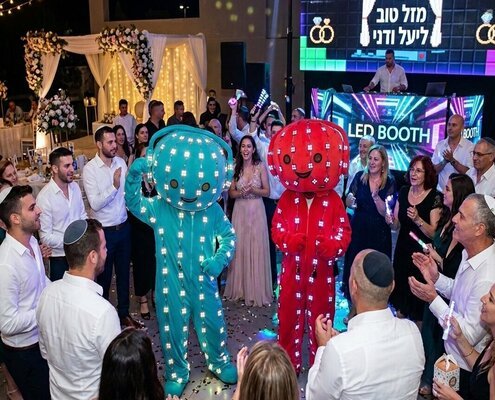 בובות רובוטים לד