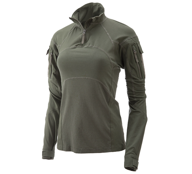 ADVANCED QUARTER ZIP COMBAT SHIRT - WOMEN