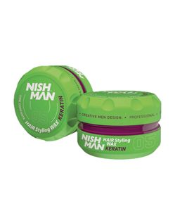 ווקס לעיצוב שיער נישמן קרטין- 150 מ"ל 05 Nishnan Flaming