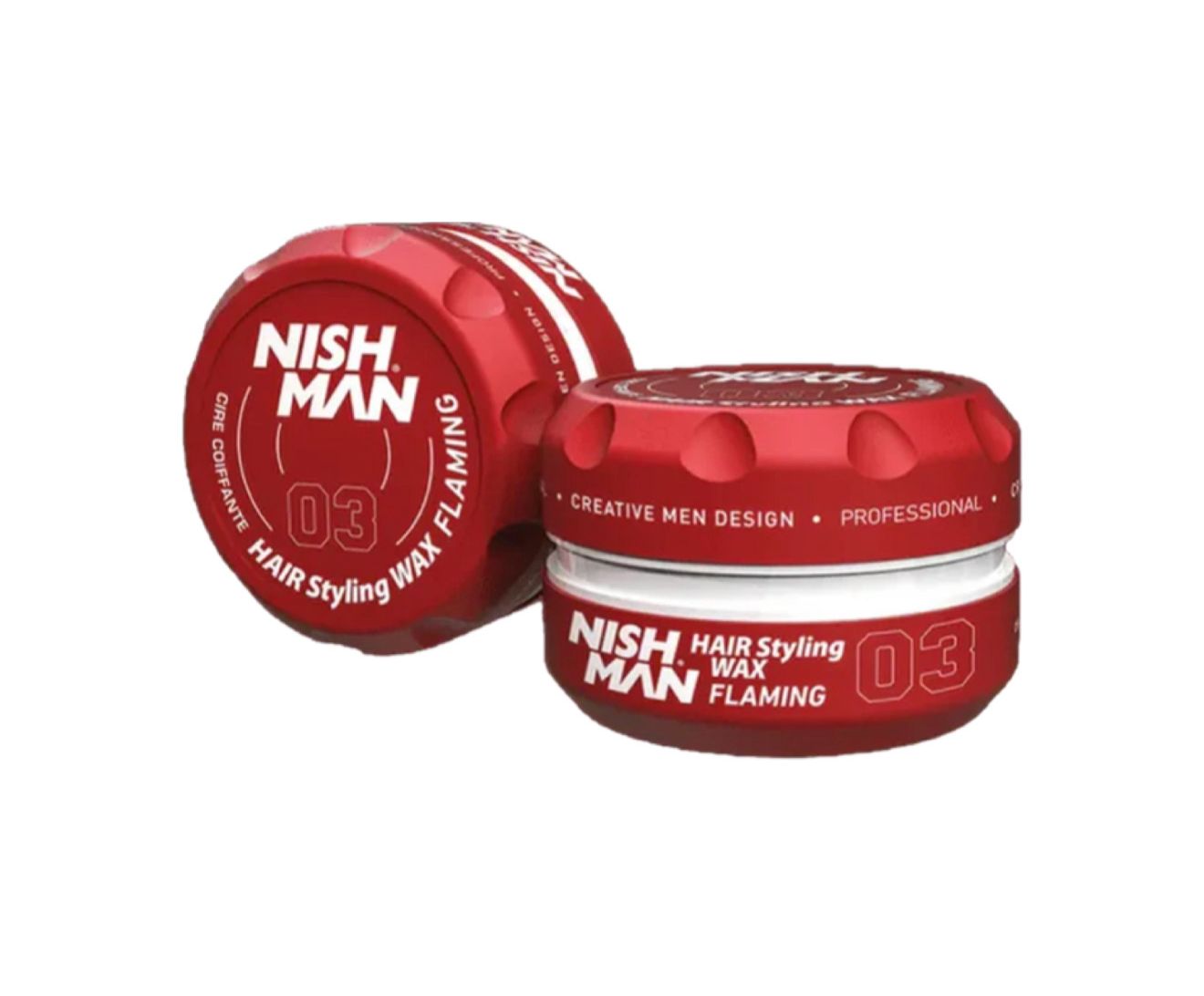 ווקס לעיצוב שיער נישמן - 150 מ"ל 03 Nishman Flaming
