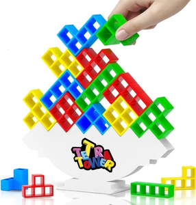 משחק אסטרטגיה ומוטוריקה עדינה: המגדל המתנדנד