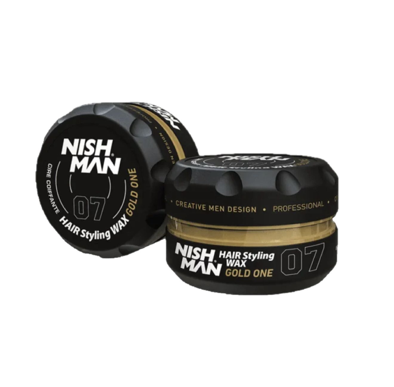 ווקס לעיצוב שיער נישמן - 150 מ"ל 07 Nishman Gold One