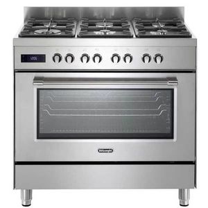 תנור משולב גז 90 ס"מ Delonghi PRO966 MX-IL דלונגי נירוסטה