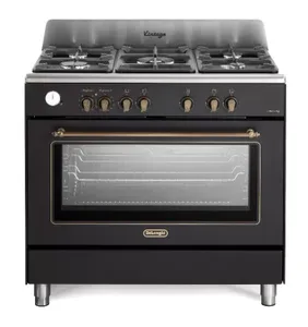 תנור 90 ס"מ משולב כיריים Delonghi דלונגי דגם PEMA965C- IL