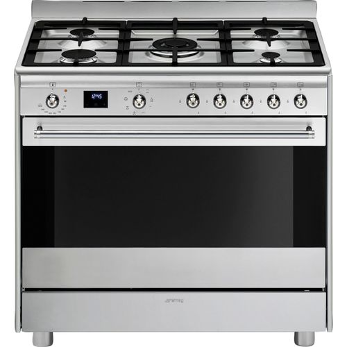 ‏תנור משולב כיריים Smeg SSA91MAX2