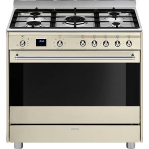 ‏תנור משולב כיריים Smeg SSA91MAP2