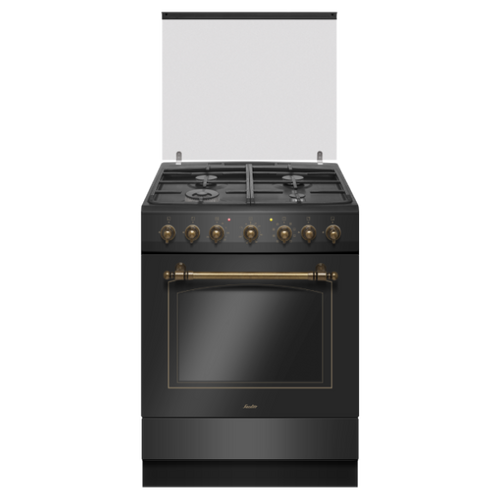 ‏תנור משולב כיריים Sauter Rustic 7020B סאוטר