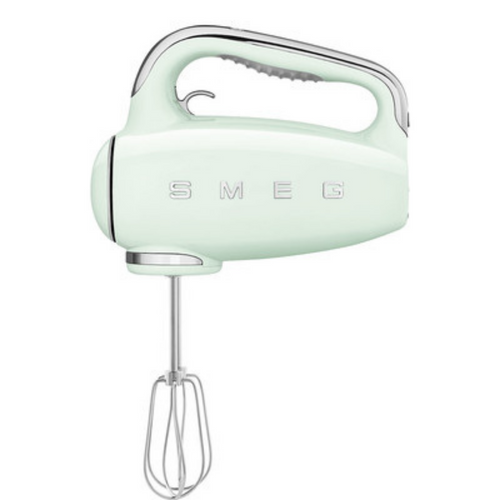 ‏מיקסר ידני smeg HMF01 ירוק פסטל