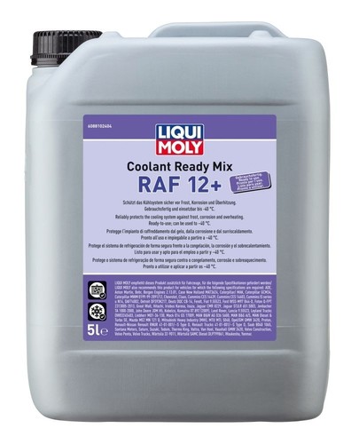 נוזל קירור סגול LIQUI MOLY COLLANT READY MIX RAF +12