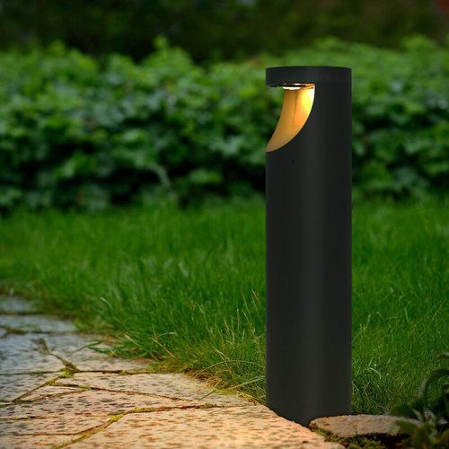  בולרד שחור TITAN 12W 1000mm IP66 אור ניטרלי 